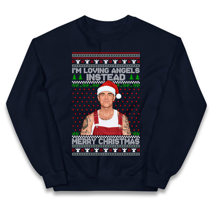 Robbie Williams Christmas Kids Jumper