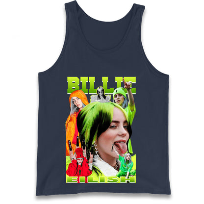 Billie Eilish Green Tank Top