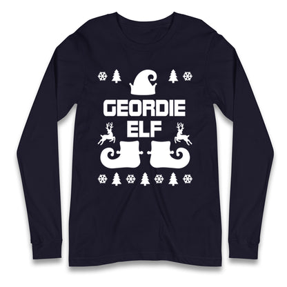 Geordie Christmas Longsleeve T Shirt