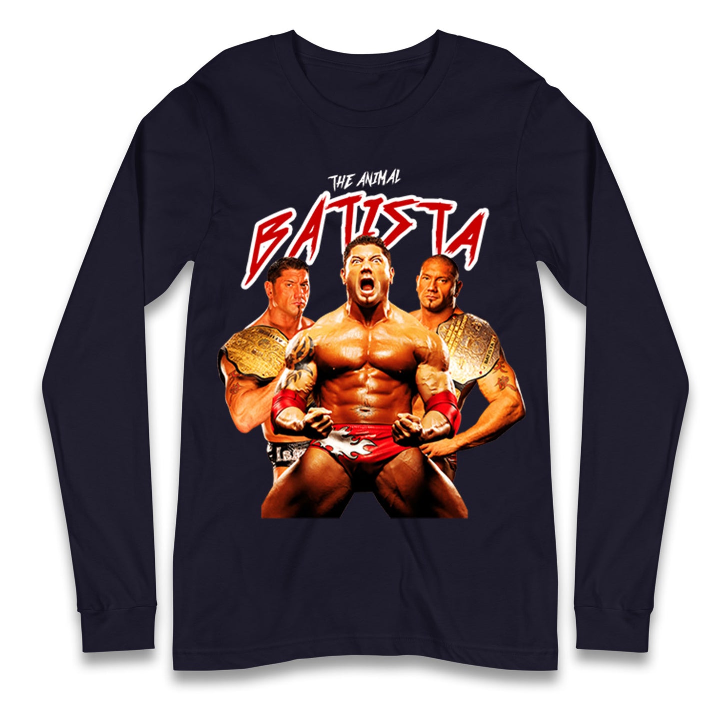 Batista Bootleg Long Sleeve T Shirt