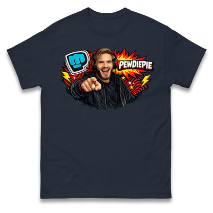 PewDiePie YouTuber T Shirt