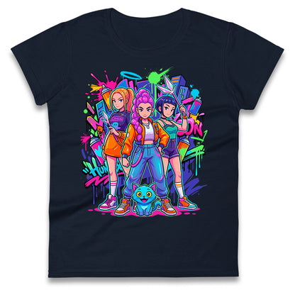 Demon Hunters Ladies T Shirt 