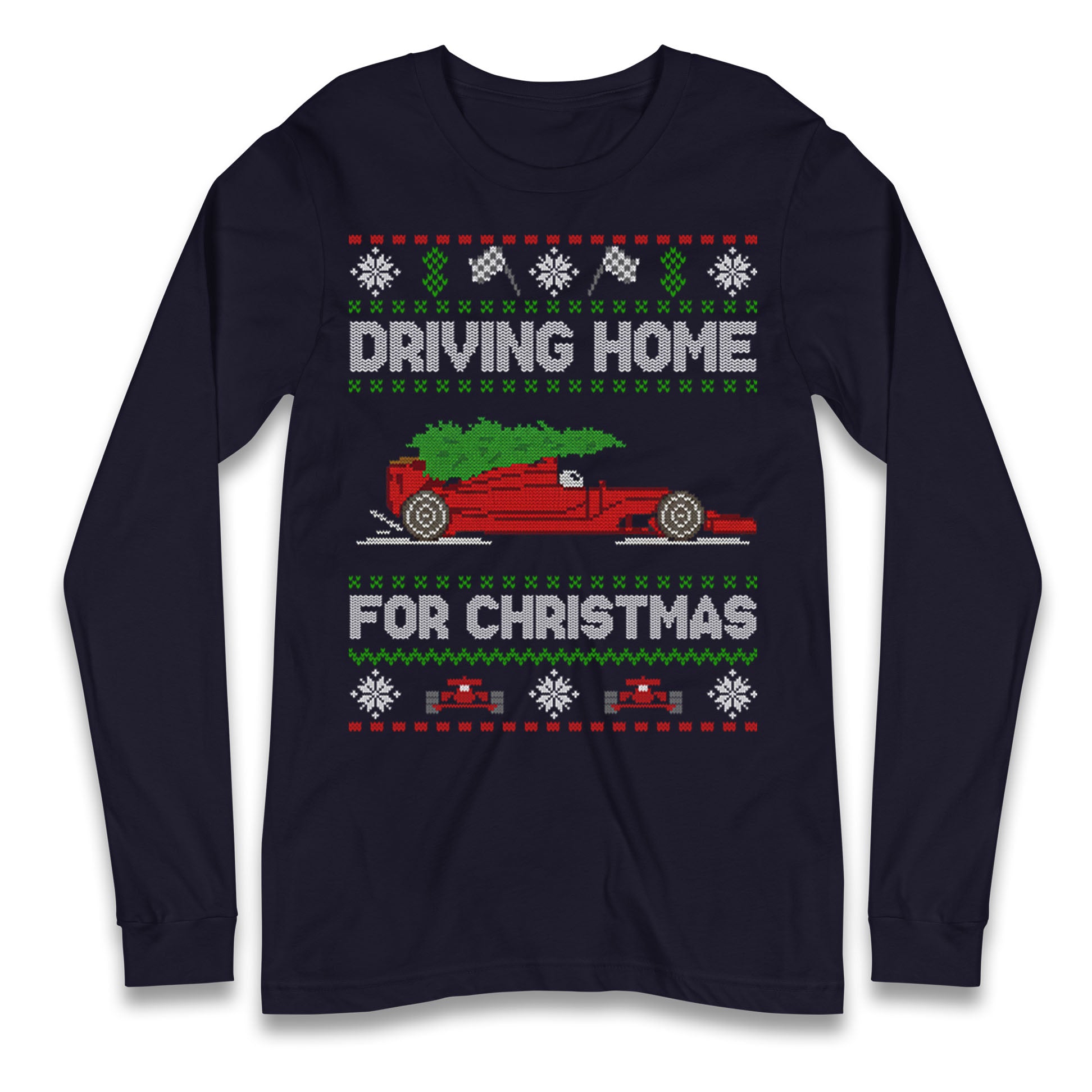 F1 Christmas Longsleeve T Shirt