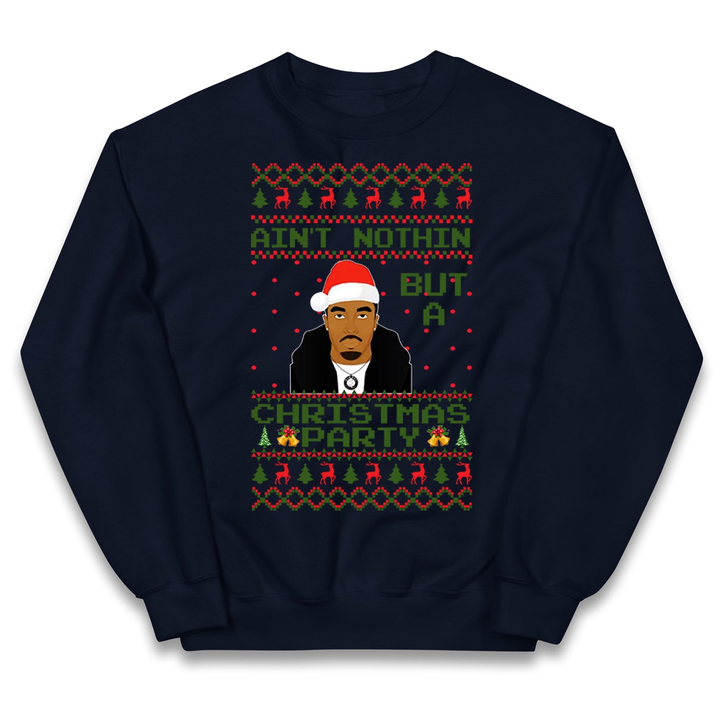tupac shakur christmas jumper