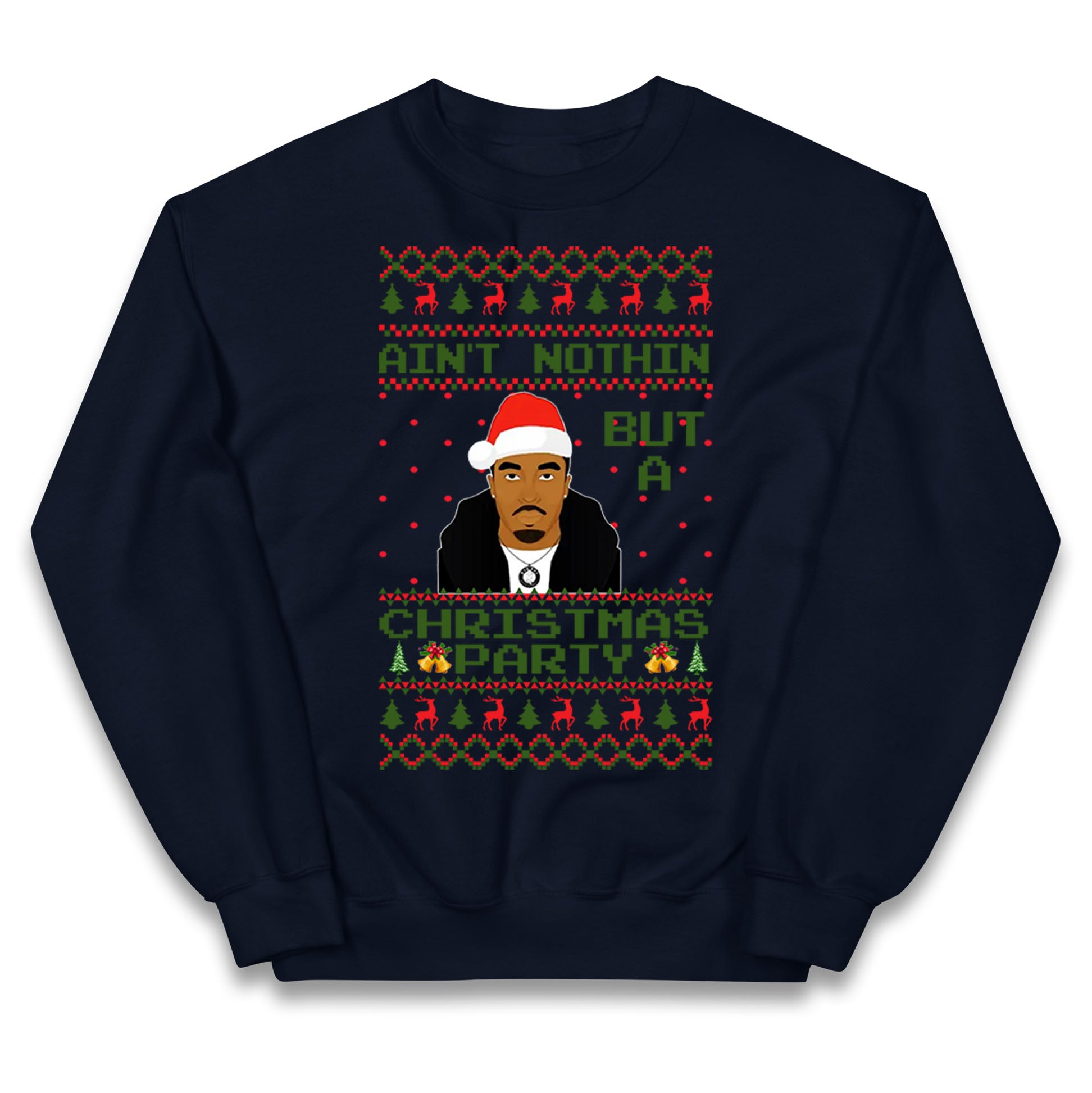 tupac shakur christmas jumper