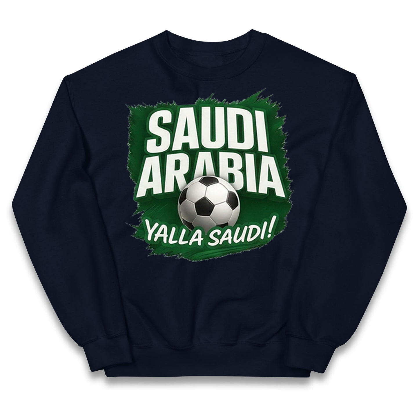 Saudi Arabia Retro World Cup Kids Jumper