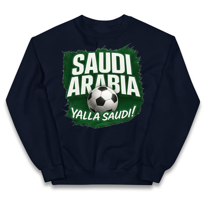 Saudi Arabia Retro World Cup Kids Jumper