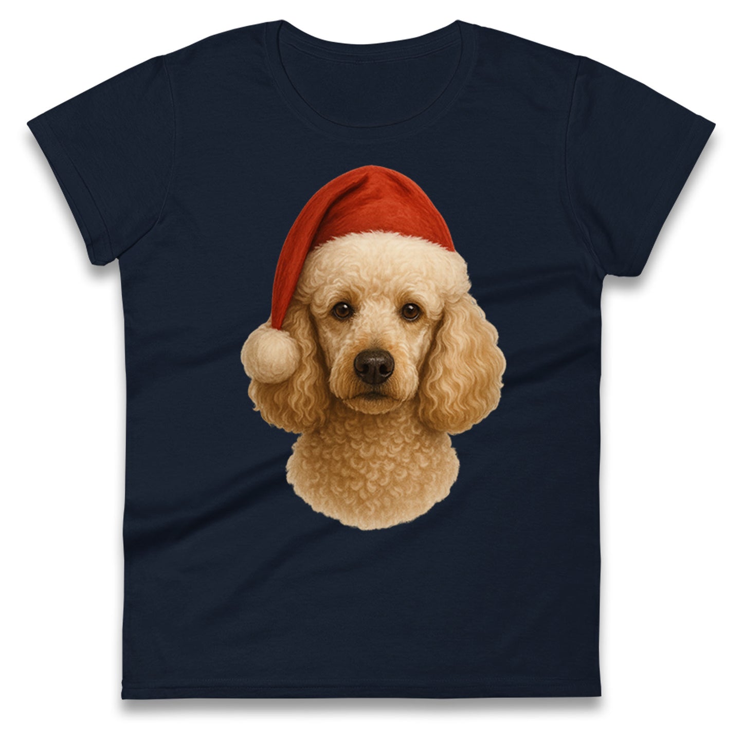 Poodle Face Ladies T Shirt