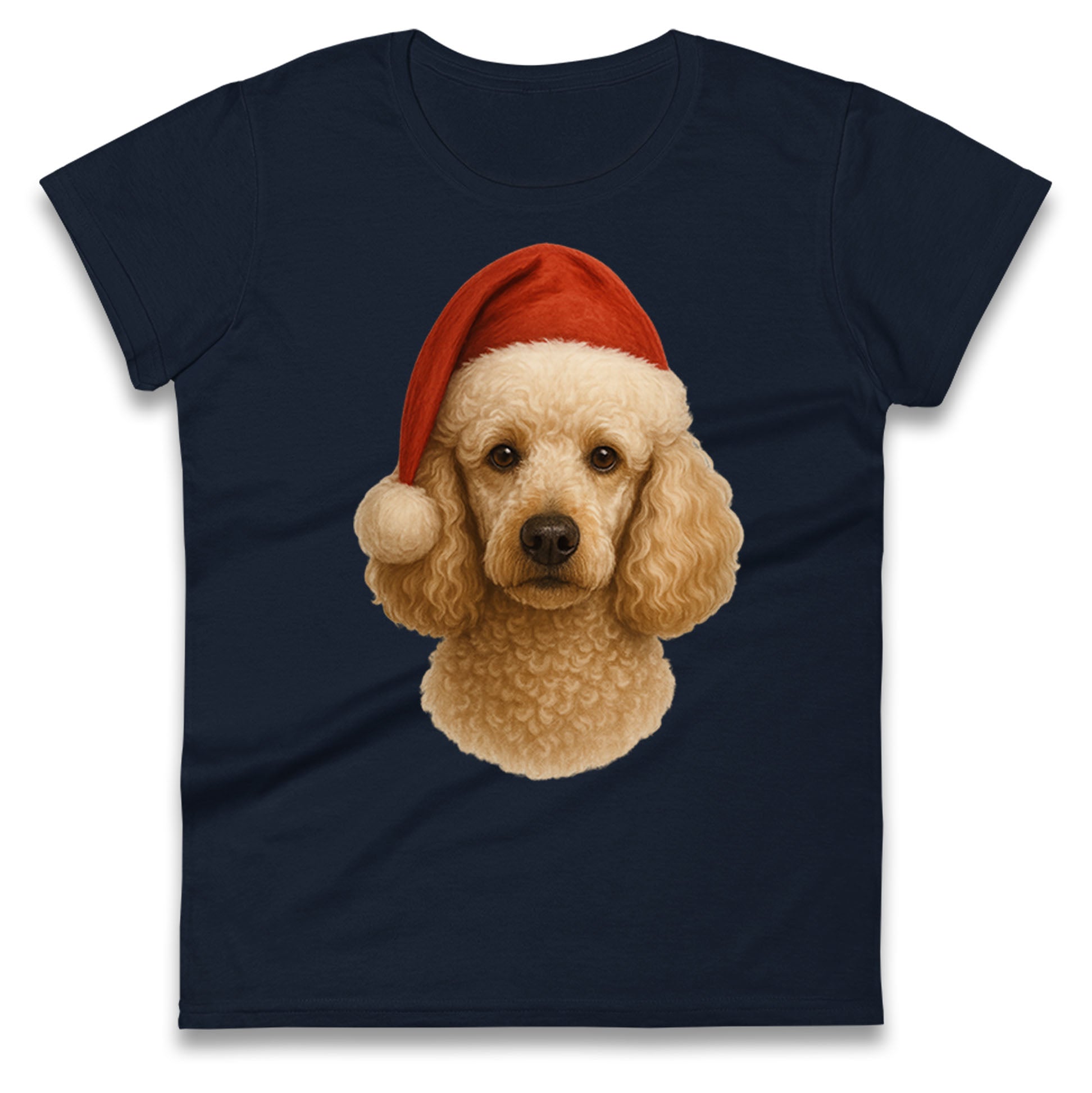 Poodle Face Ladies T Shirt