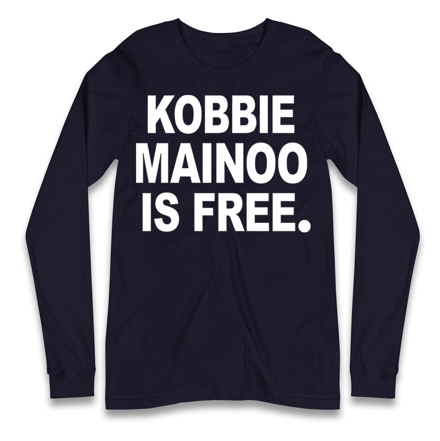 Kobbie Mainoo Manchester United Longsleeve T Shirt 