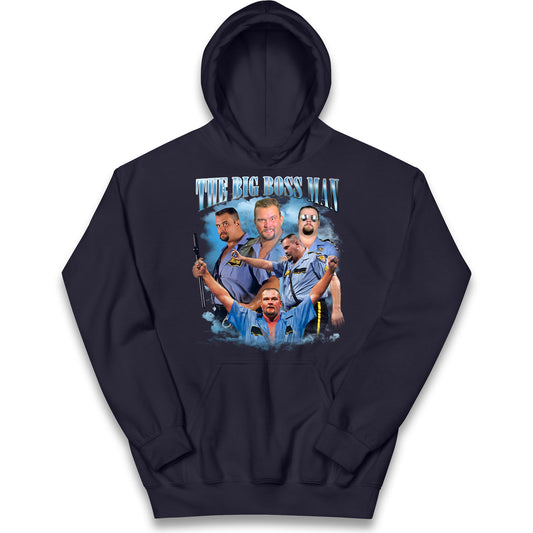 Big Boss Man Bootleg Kids Hoodie
