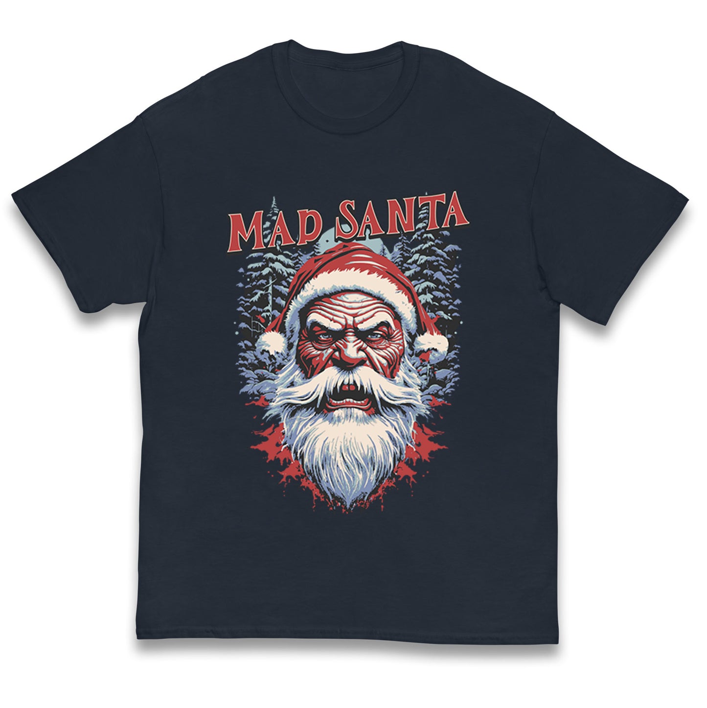Mad Santa Kids T Shirt