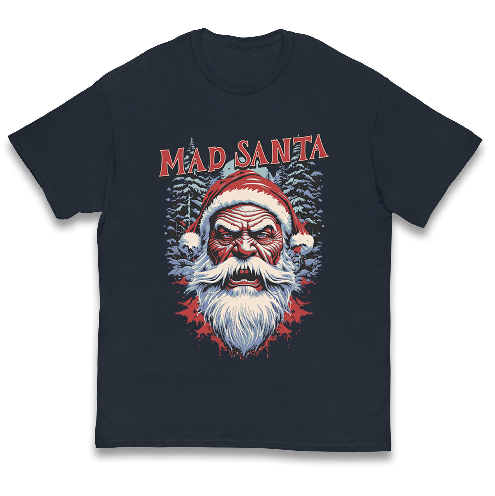 Mad Santa Kids T Shirt