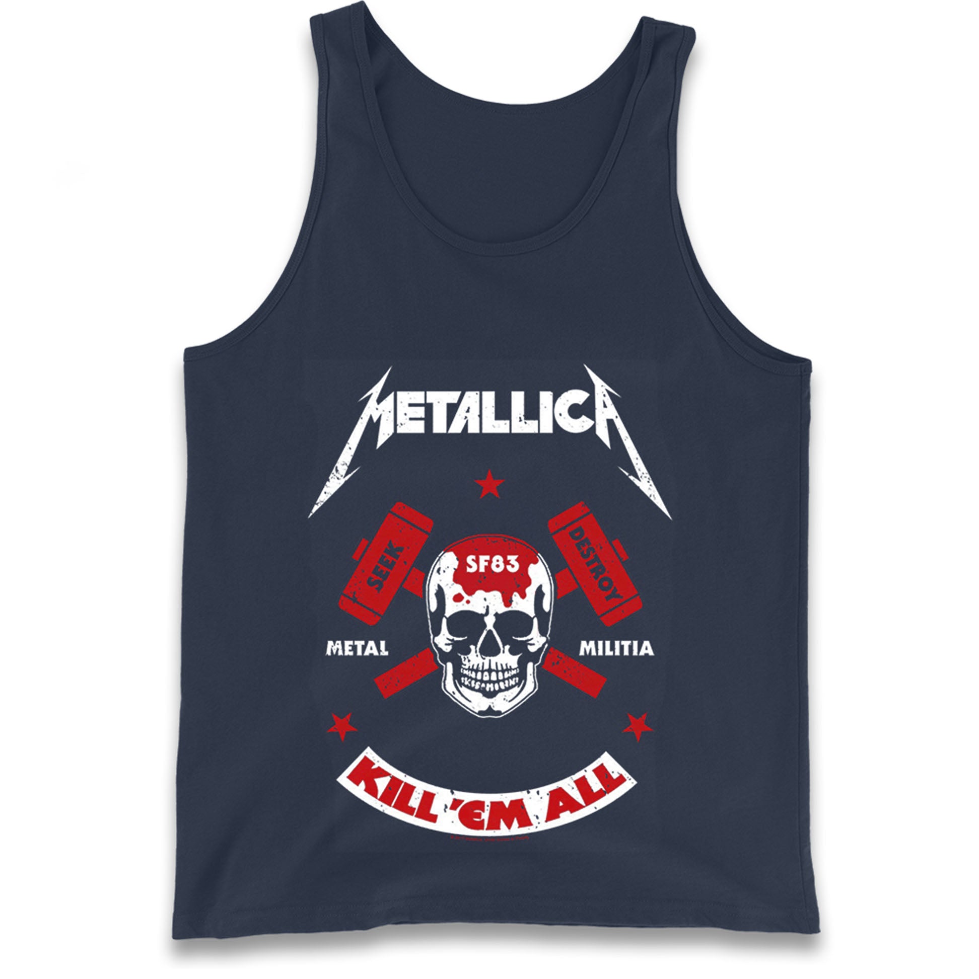 Metallica Seek Destroy Tank Top