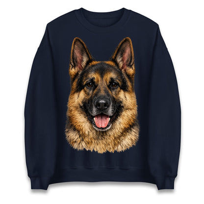 German Shepherd Dog Face Jumper