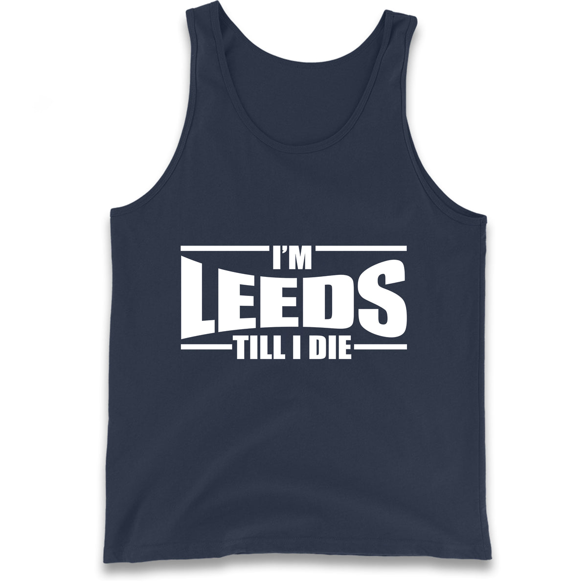 Leeds Till I Die Football Tank Top
