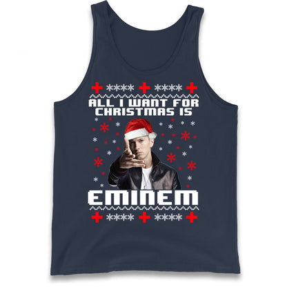 eminem christmas tank top