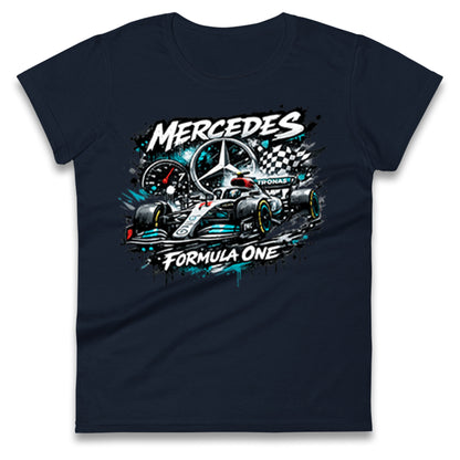 Mercedes F1 Ladies T Shirt