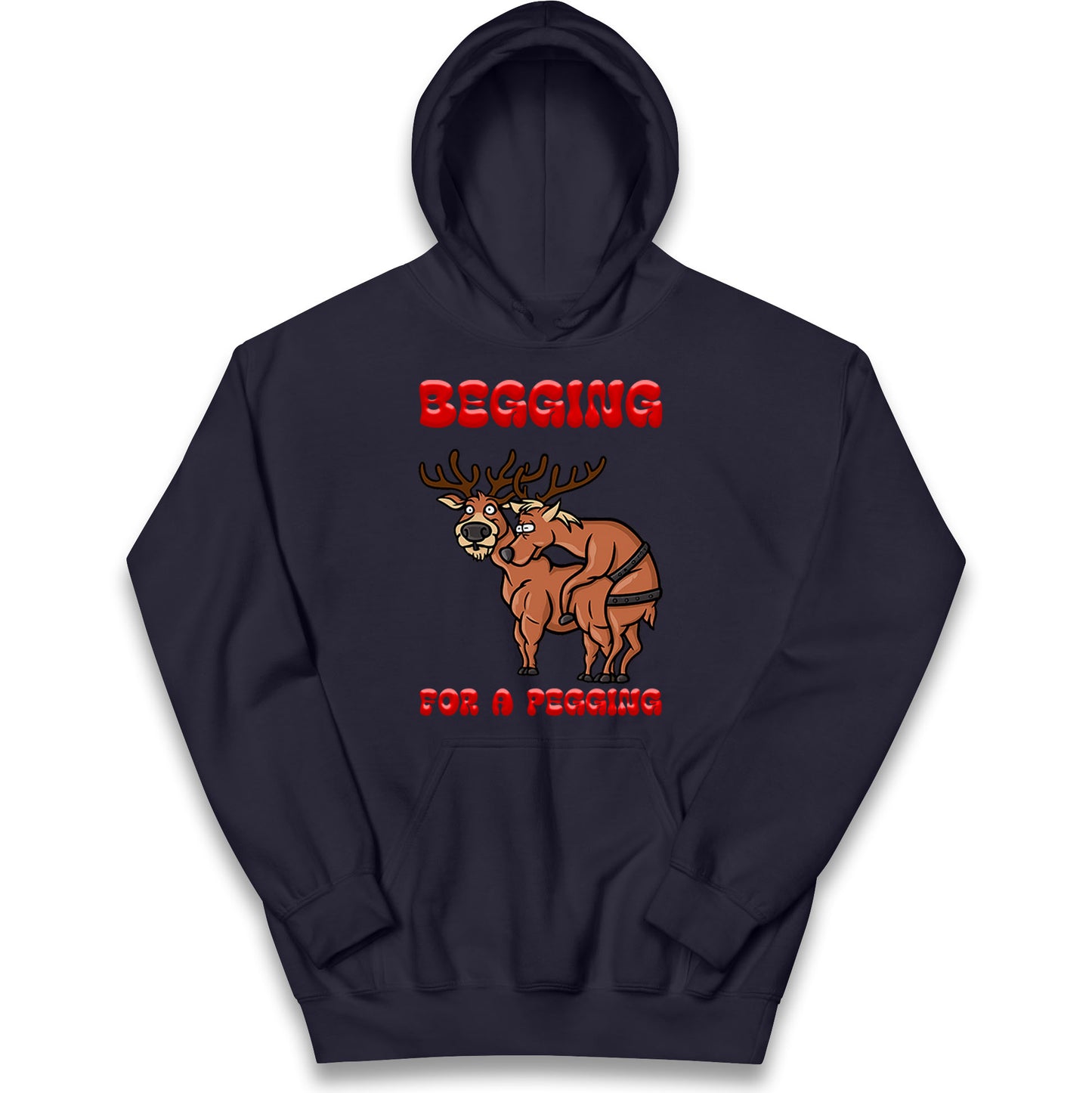 Deer Christmas Kids Hoodie