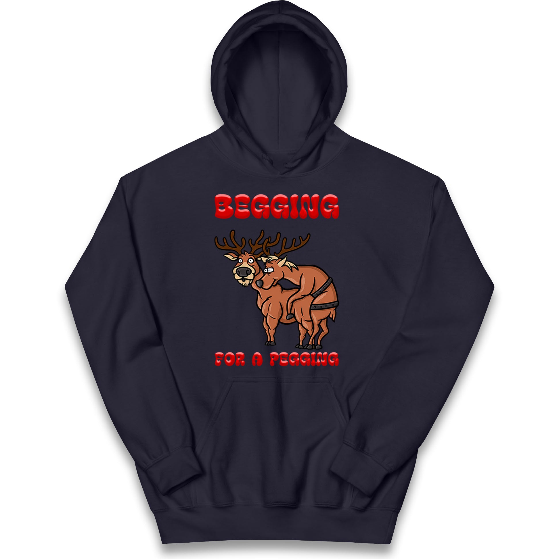 Deer Christmas Kids Hoodie