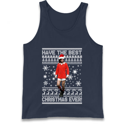 Christmas George Best Tank Top