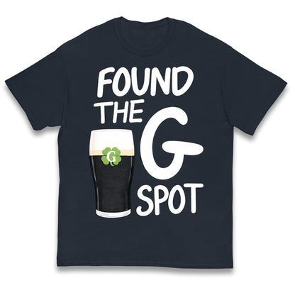 Found The G Spot Guinness Kids T Shirt