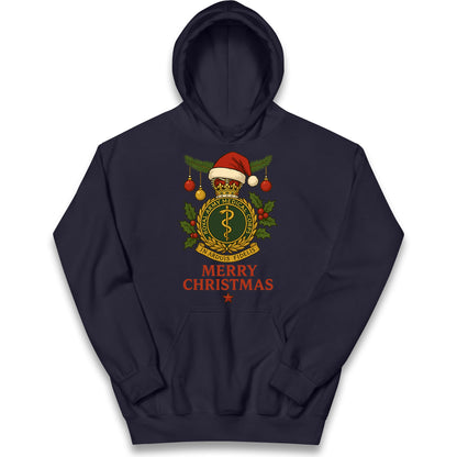 Royal Army Medical Corps Christmas Kids Hoodie