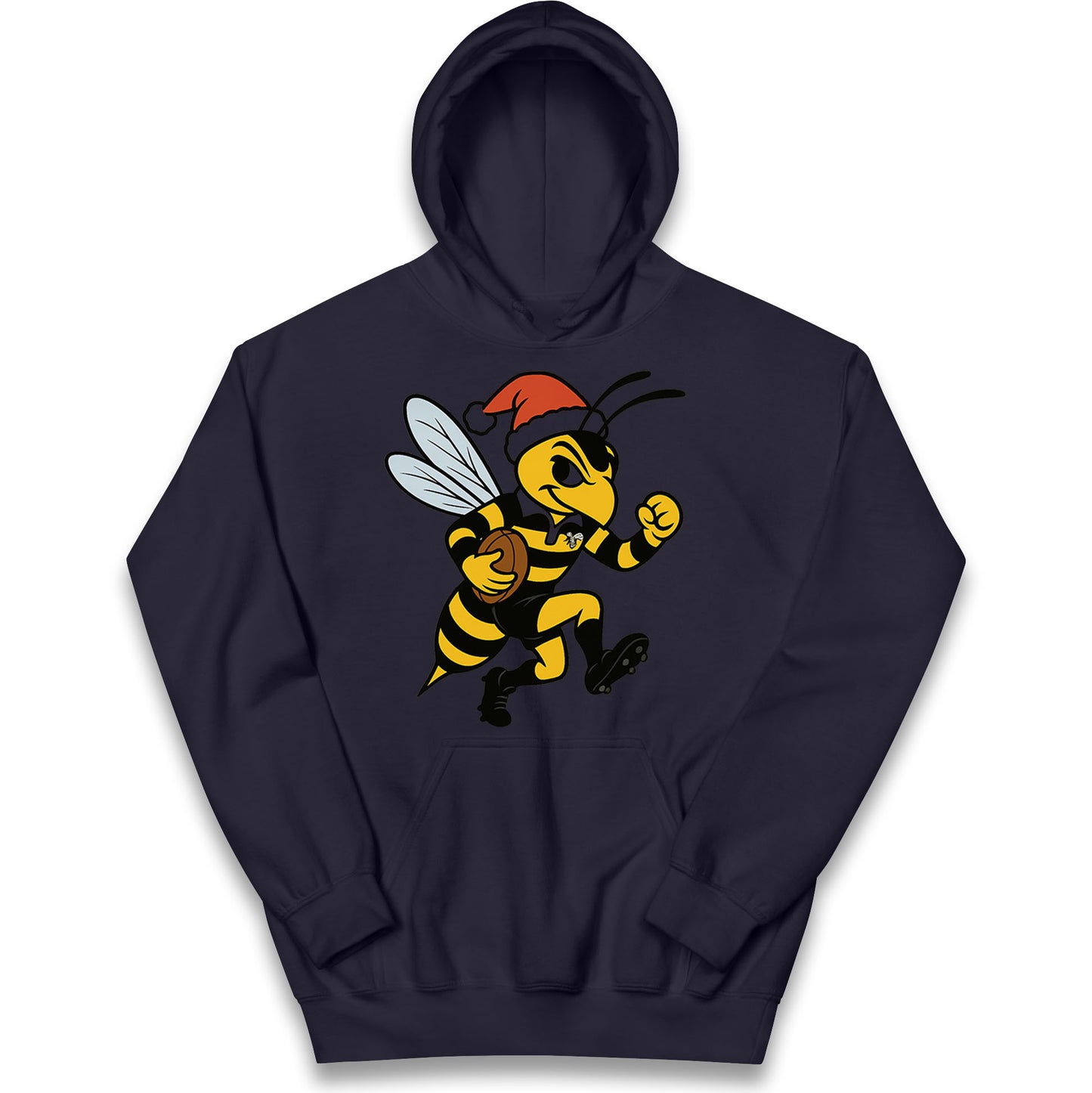 Wasps Rugby Christmas Kids Hoodie