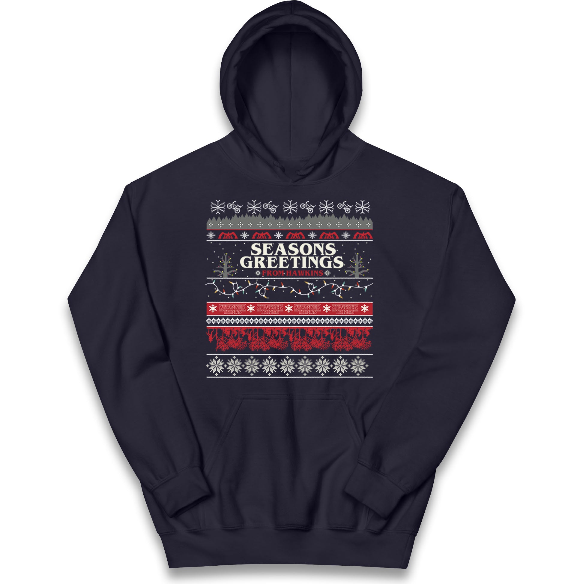 Stranger Things Trailer Kids Hoodie