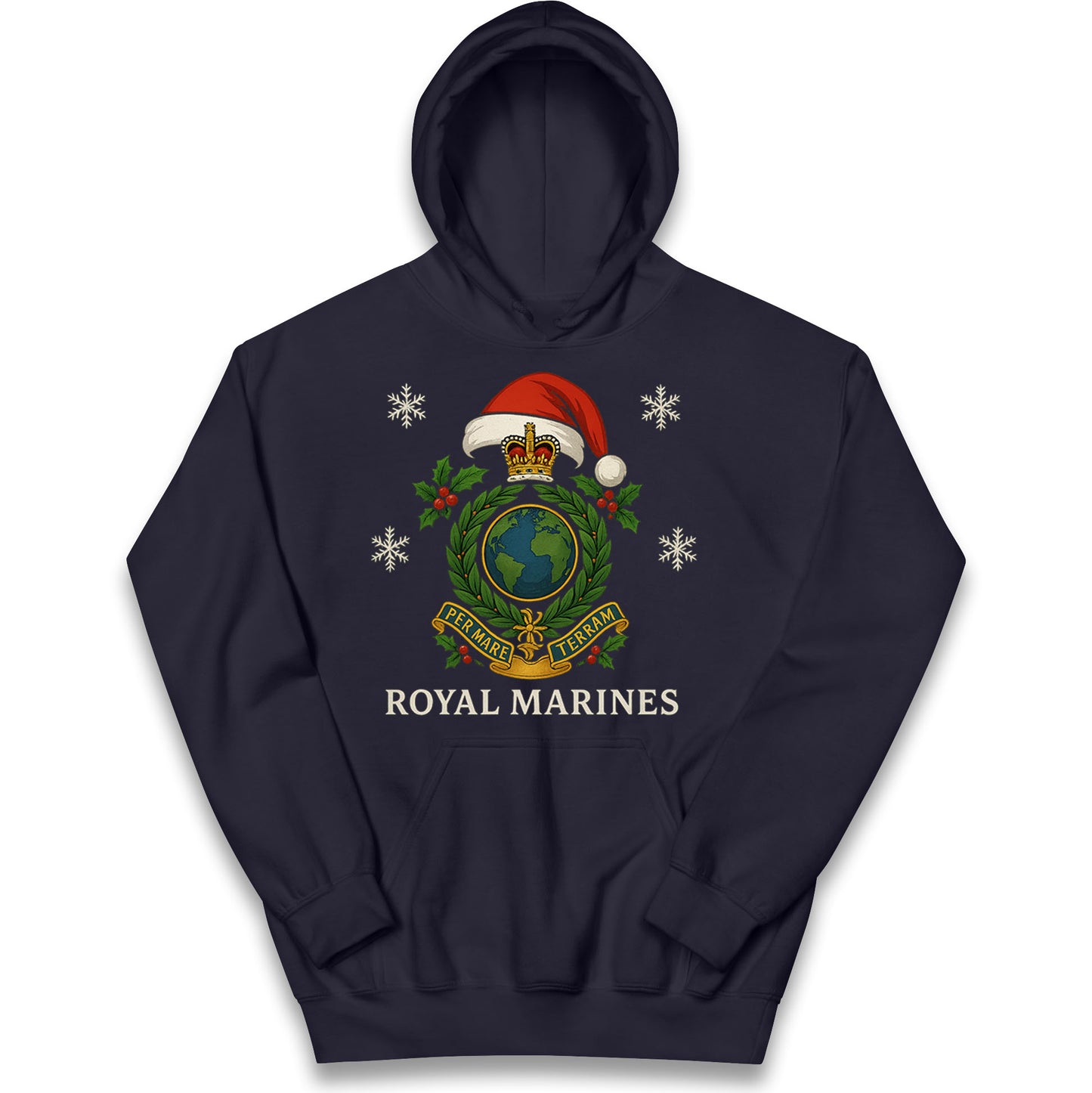 Royal Marines Christmas Kids Hoodie