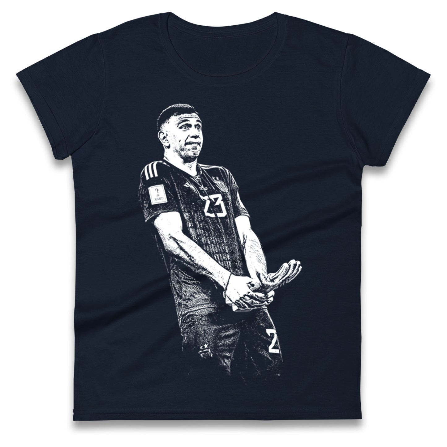 Emiliano Martinez Argentina Ladies T Shirt