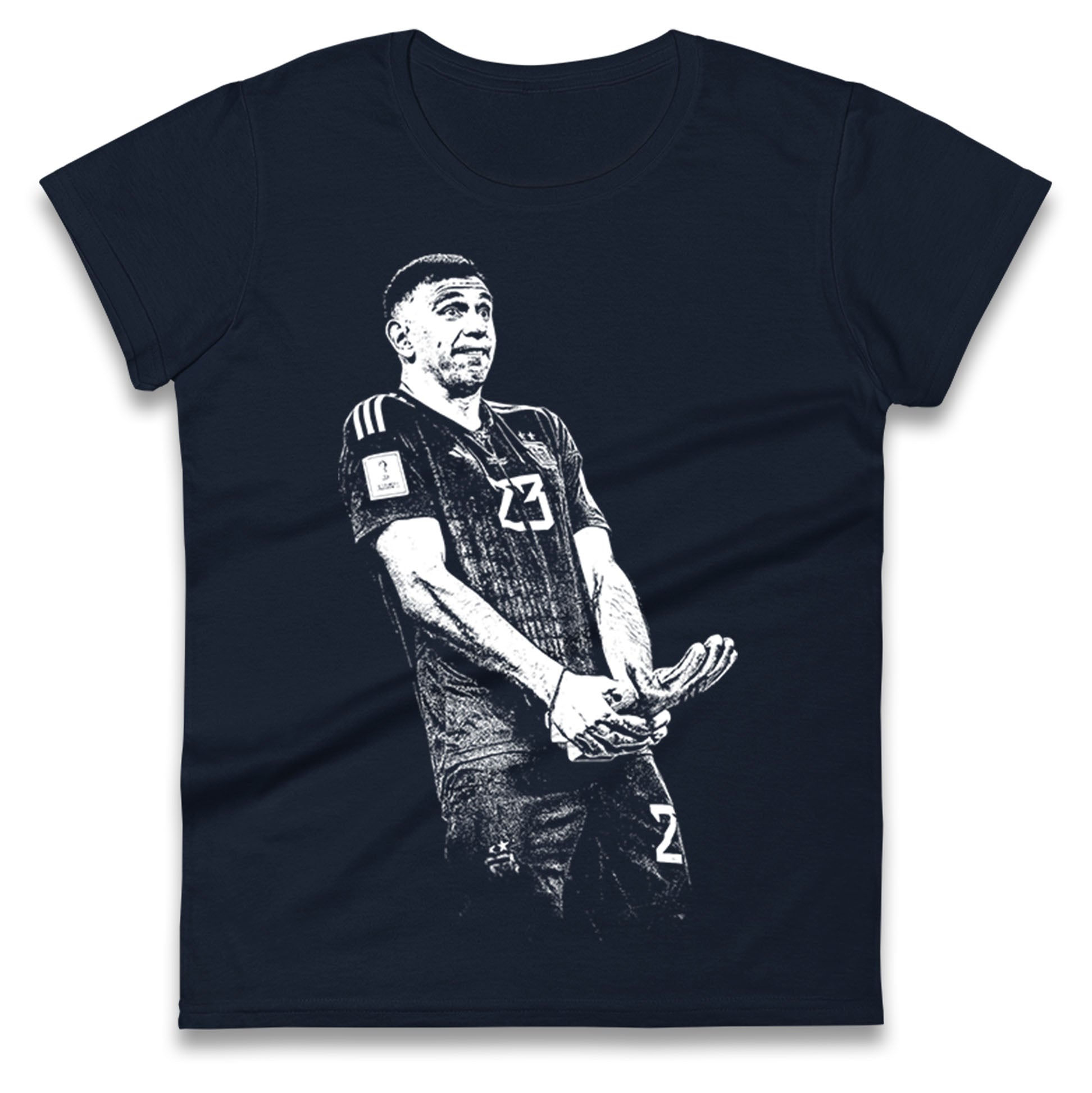 Emiliano Martinez Argentina Ladies T Shirt