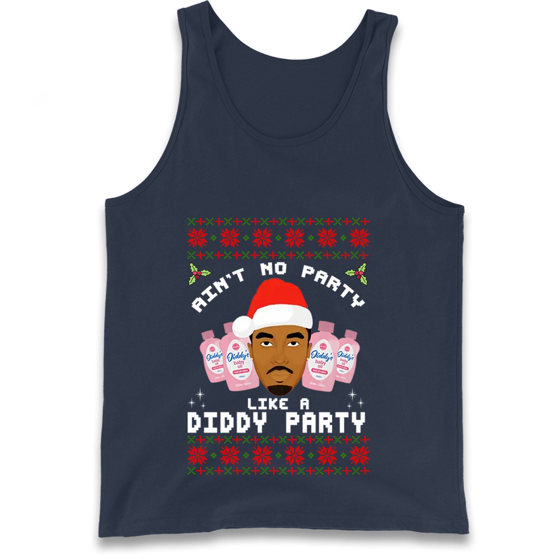 Diddy Christmas Tank Top