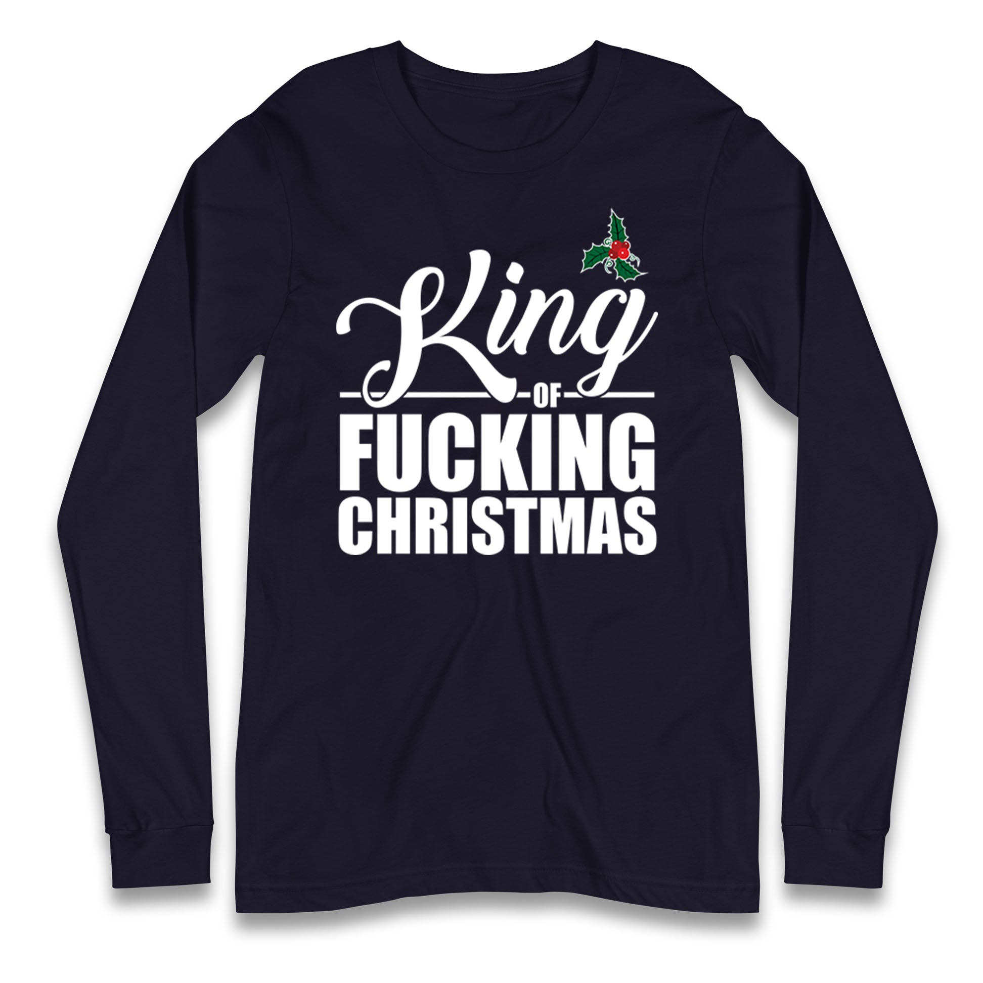 Naughty Christmas Longsleeve T Shirt