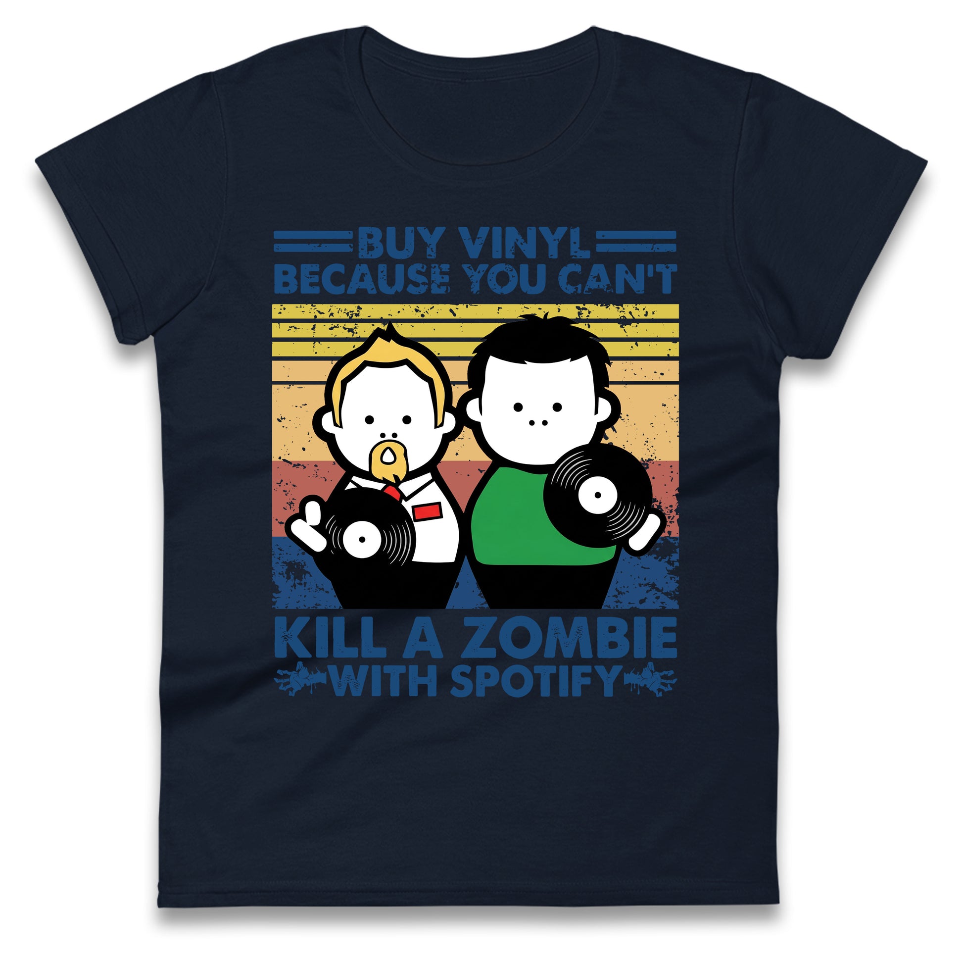 Buy Vinyl Recors Ladies T Shirt