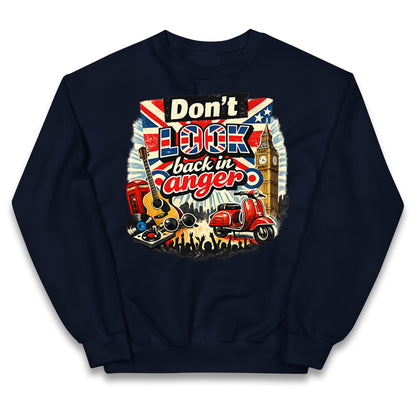 Don't Look Back In Anger Kids Jumper