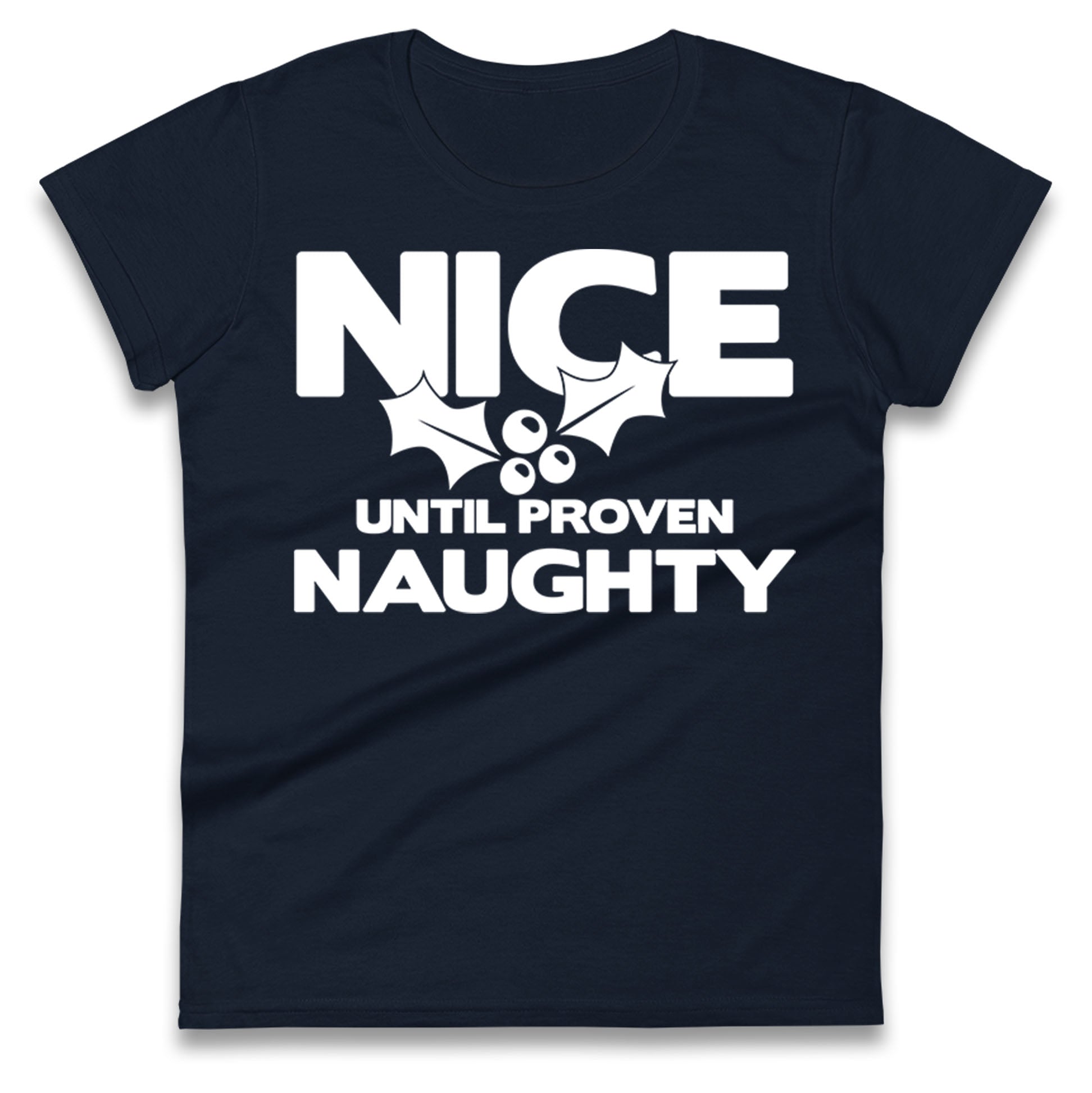 Naughty list Ladies T Shirt