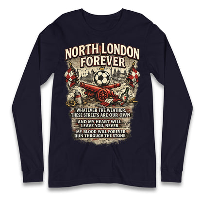 Arsenal North London Forever Longsleeve T Shirt