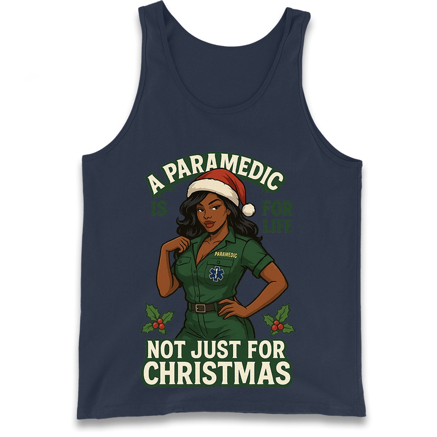 Paramedic Christmas Tank Top