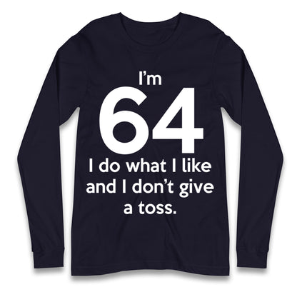 64th Birthday Longsleeve T Shirt