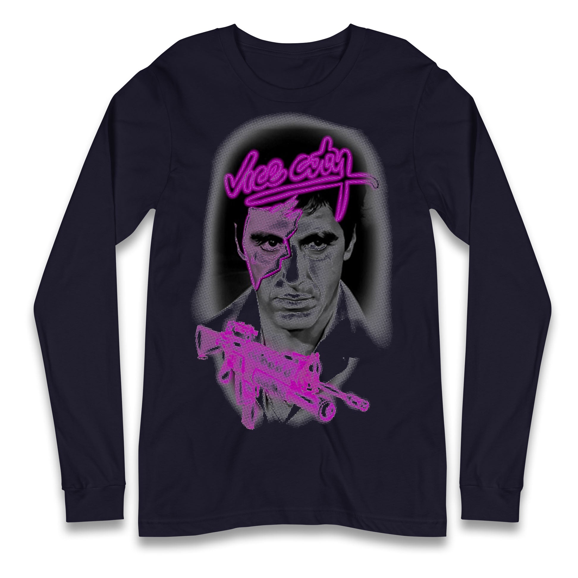Tony Montana Vice City Longsleeve T Shirt 