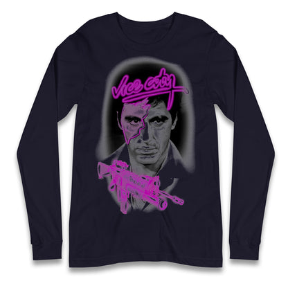 Tony Montana Vice City Longsleeve T Shirt 