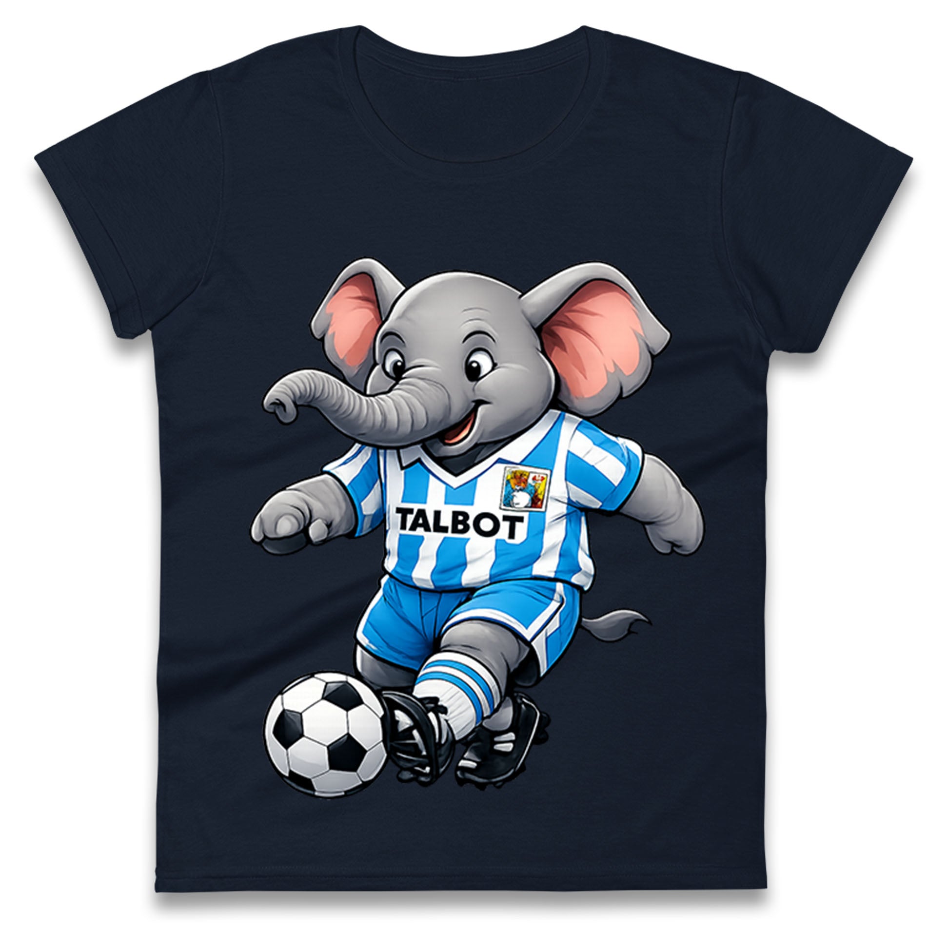 Retro Coventry City Football Ladies T Shirt 
