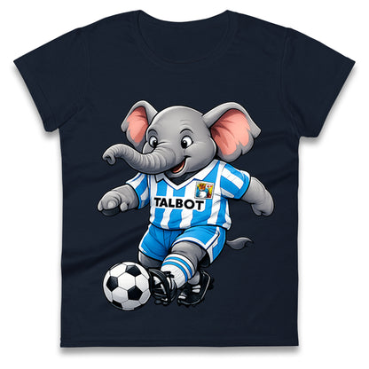 Retro Coventry City Football Ladies T Shirt 