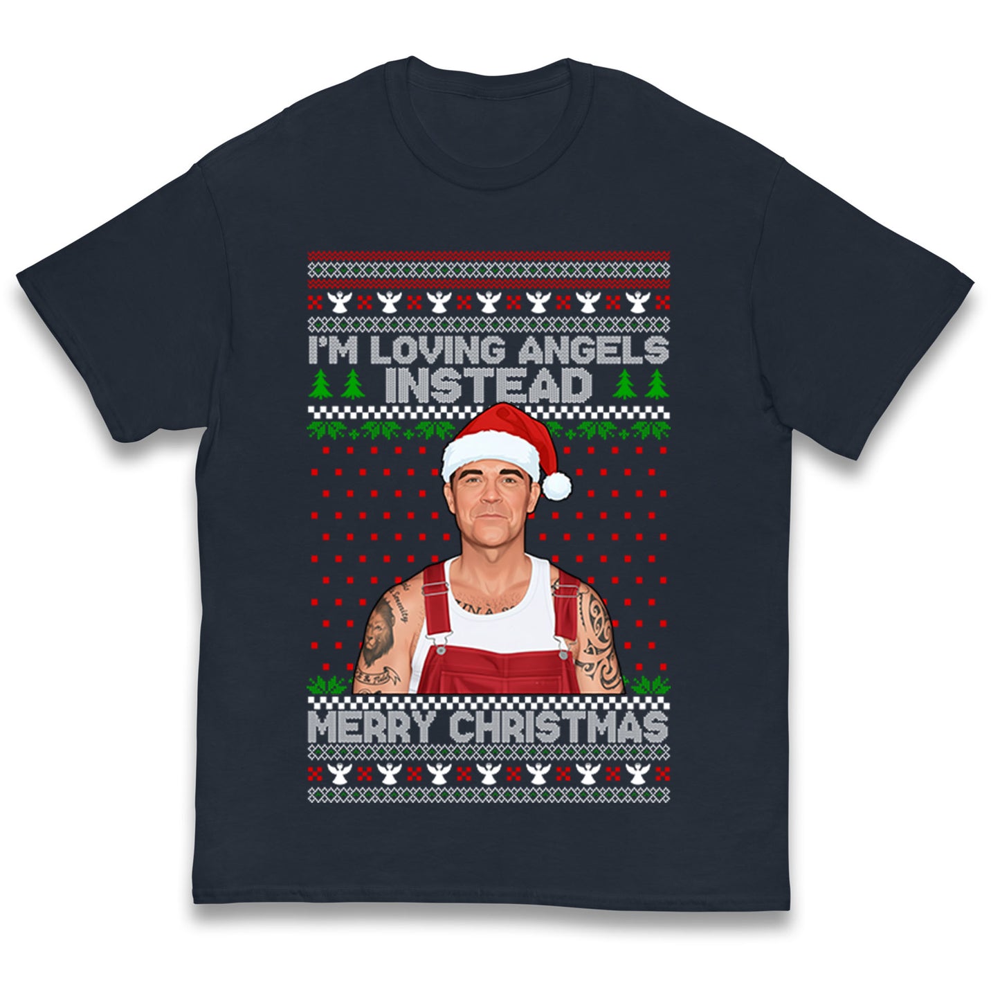 Robbie Williams Christmas Kids T Shirt