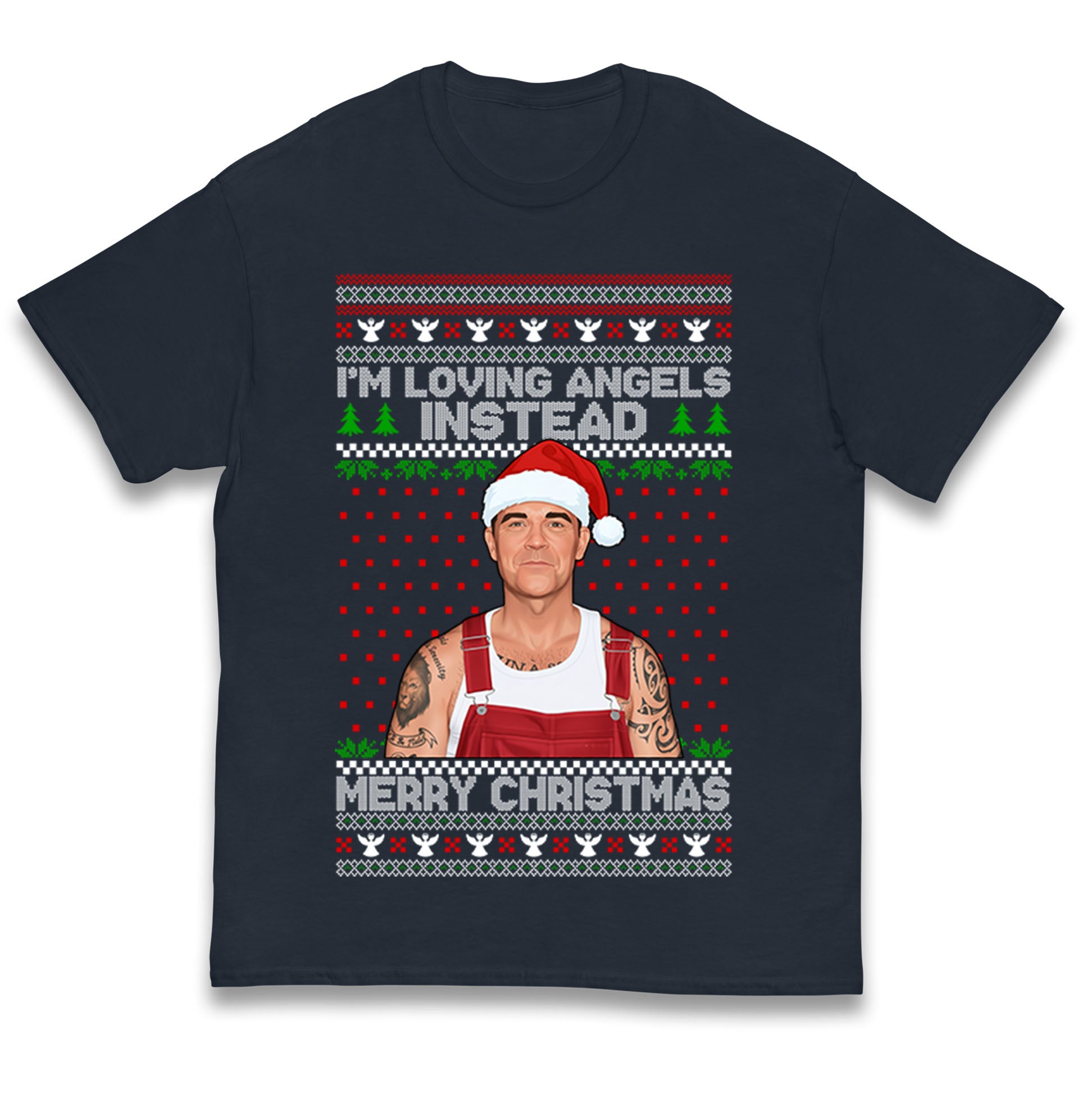 Robbie Williams Christmas Kids T Shirt