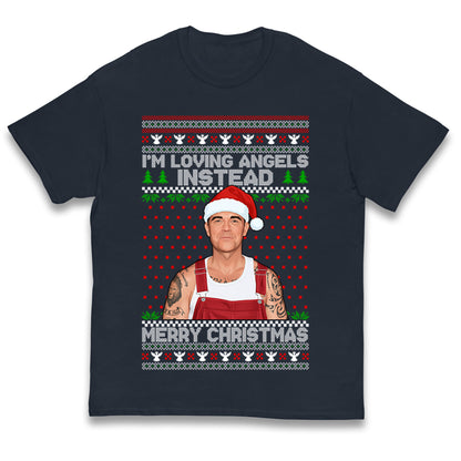 Robbie Williams Christmas Kids T Shirt