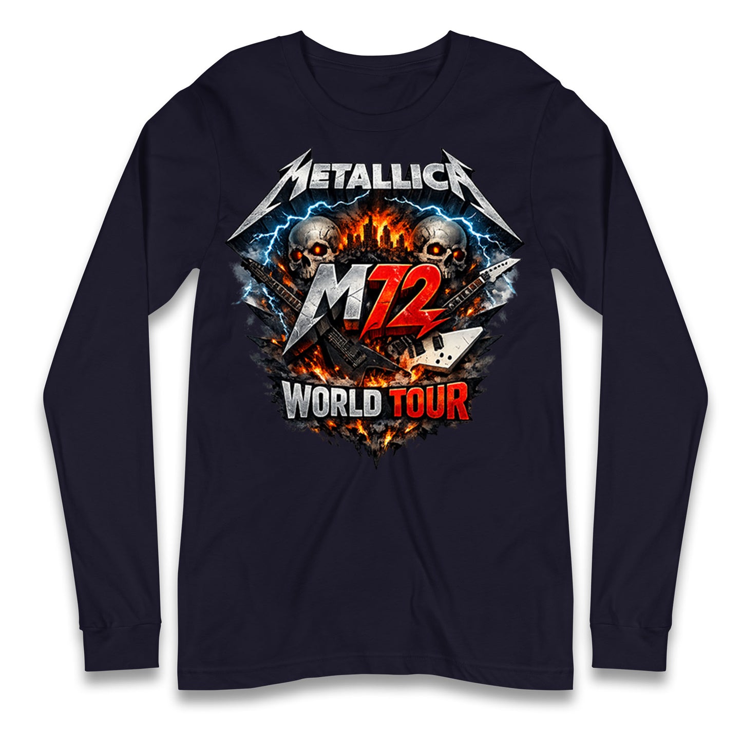 Metallica M72 World Tour Longsleeve T Shirt