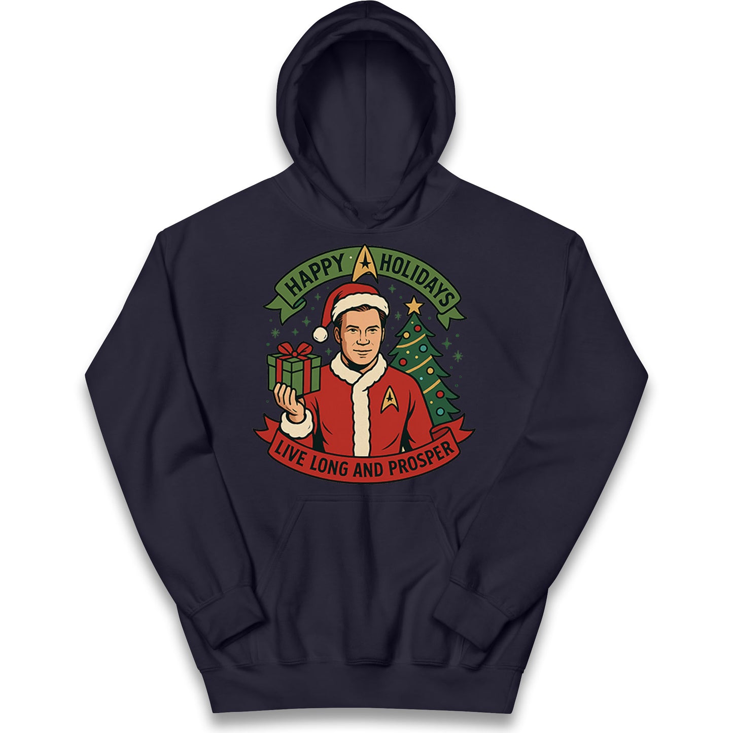 Star Trek Christmas Kids Hoodie