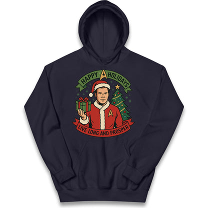 Star Trek Christmas Kids Hoodie